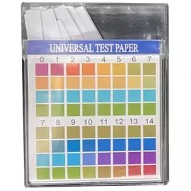 تصویر کاغذ پی اچ سنج مدل Universal Test Paper بسته 100 عددی 