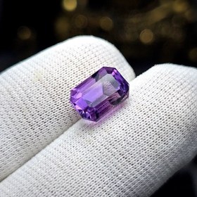 تصویر نگین سنگ آمیتیست معدنی کد 35570 