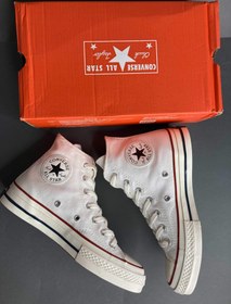 تصویر کفش کانورس سفید رنگ مدل الستار Chuck Taylor 1970 ویتنام اصل - 37 Converse Chuck Taylor 70