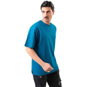 تصویر تیشرت آبی کله غازی زیگ zig مدل basic کد 286 