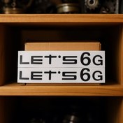 تصویر برچسب سوزوکی لتس 6 دو تیکه barchasb lets6