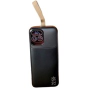 تصویر پاوربانک کینگ لین مدل G28 ظرفیت ۳۰ هزار میلی آمپر 