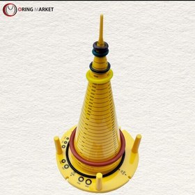 تصویر ابزار اندازه گیری قطر داخلی اورینگ -برند پارکر ( O-ring measuring cone and tape) 