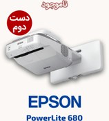 تصویر ویدئو پروژکتور استوک اپسون 680 ا Stock Epson 680 video projector Stock Epson 680 video projector