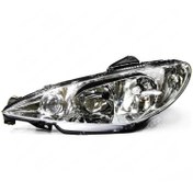 تصویر چراغ جلو پژو 206 چپ | مدرن Peugeot 206 headlight