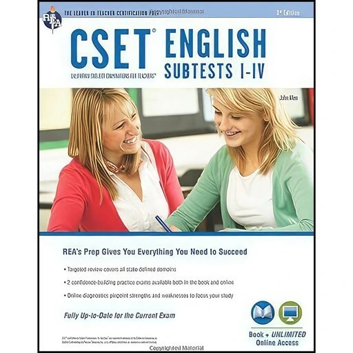 خرید و قیمت کتاب زبان اصلی CSET English Subtests IIV Book Online اثر ...