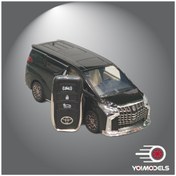 تصویر ماشین اسباب بازی ون لوکس آلفارد تویوتا مقیاس ۱ به ۲۴ 