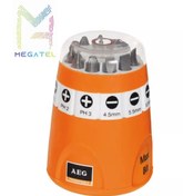 تصویر مجموعه 10 عددی سری پیچ گوشتی آ ا گ AEG مدل MAXI-BIT 