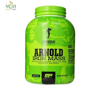 تصویر گینر آیرون‌ مس آرنولد ماسل فارم | Muscle Pharm Arnold Iron Mass Gainer 