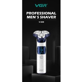 تصویر ماشین ریش تراش سه تیغ وی جی آر مدل V-328 VGR professional V-328