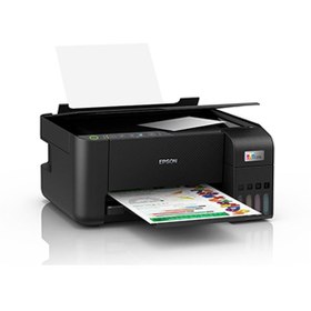 تصویر پرینتر چندکاره جوهرافشان اپسون مدل EcoTank L3215 Epson EcoTank L3215 inkjet multifunction printer