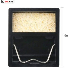 تصویر پایه هویه کوچک به همراه اسفنج نسوز 