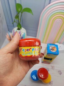 تصویر رنگ انگشتی 6 رنگ آریا 