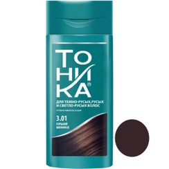 تصویر شامپو رنگ مو تونیکا شماره 3.01 رنگ شکلاتی تیره حجم ۱۵۰ میل 