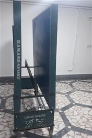 تصویر میز پینگ پنگ تاشو 4 چرخ 