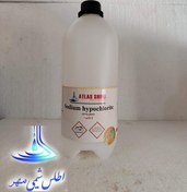 تصویر آب ژاول ۱۴-۱۵% (اطلس شیمی مهر) - ۲/۵ لیتری پلی اتیلن Sodium hypochlorite