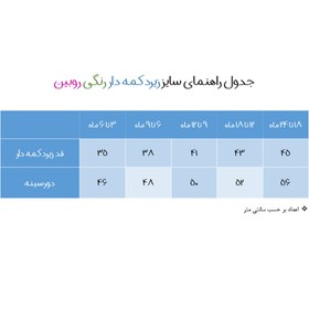 تصویر زیردکمه آستین کوتاه رنگی روبین کد 1 