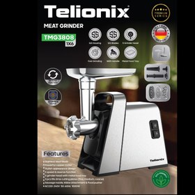 تصویر چرخ گوشت Teliomix مدل TMG3808 