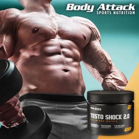 تصویر تستو شوک تست بوستر بادی اتک Body Attack Testo Shock 2.0 Body Attack Testo Shock 2.0