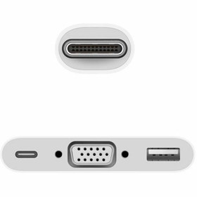 تصویر مبدل USB-C به VGA اپل | Apple USB-C To VGA Multiport Adapter 