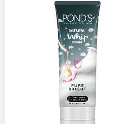 تصویر فوم شستشو صورت پوندز Serum Whip با ذغال فعال Ponds Facial Foam 