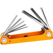 تصویر آچار آلن دینگشی مدل SD324 مجموعه 8 عددی 