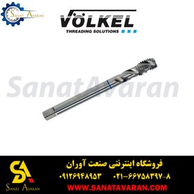 تصویر قلاویز ماشینی مارپیچ M6 ولکل آلمان VOLKEL 