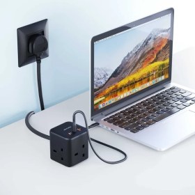 تصویر شارژر چند پورت مکعب Multi-Port GaN Power Cube 