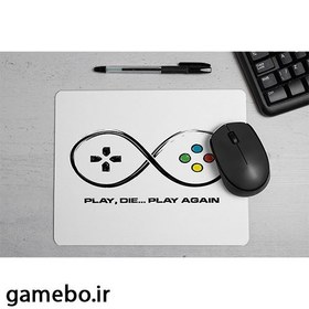 تصویر ماوس پد طرح گیمر کدMP1008 