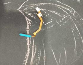 تصویر اثر انگشت pocox3.x3pro - کرمی 