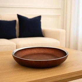 تصویر دیس میوه آلومینیوم _ مون قهوه ای