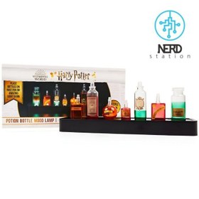 تصویر بطری تزئینی هری پاتر چراغدار 