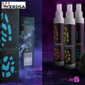 تصویر اسپری خوشیو کننده و ضد عفونی کننده کفش رایحه کلوین کلین SHOE DEO