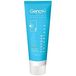 تصویر کرم ضدآفتاب سانوژن ژنوبایوتیک مناسب پوست‌های خشک و حساس | Geno Biotic Sunogen Colorless Sunscreen Cream For Dry and Sensitive Skin ضد آفتاب صورت مدل کرم ضدآفتاب سانوژن ژنوبایوتیک مناسب پوست‌های خشک و حساس | Geno Biotic Sunogen Colorless Sunscreen Cream For Dry and Sensitive Skin خشک و حساس SPF 50 حجم 50 میلی لیتر برند ژنو بایوتیک | Geno Biotic بی رنگ