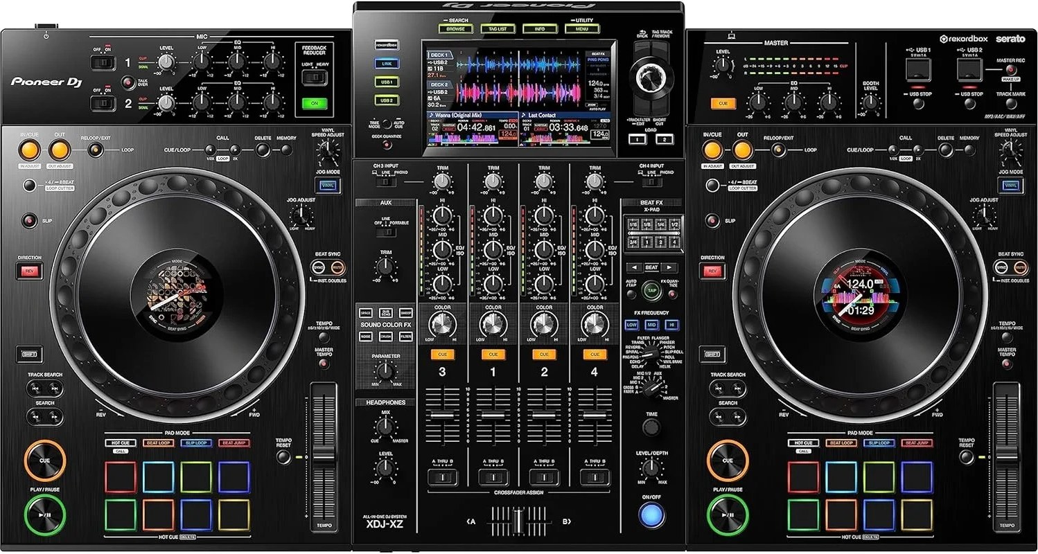 خرید و قیمت سیستم دی‌جی حرفه‌ای پایونیر مدل XDJ-XZ (مشکی) | ترب