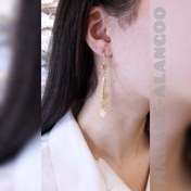 تصویر گوشواره اویز گل کد 5061 