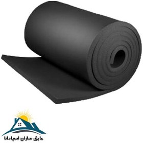 تصویر عایق الاستومری رولی با ضخامت 6 میلی متر ساده سوپرفلکس ُSuper-flex 6 mm Elastomeric Isolator