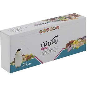 تصویر کیسه زیپ دار پنگوئن مدل 22.30 بسته 24 عددی 