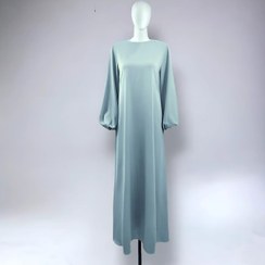 تصویر پیراهن بلند کفتان زنانه شانتون سایز ۳۸ تا ۴۴ رنگ مشکی 