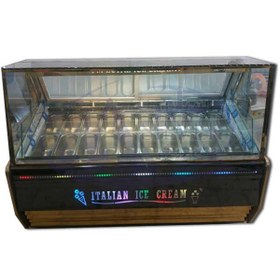 تصویر تاپینگ بستنی کیاصنعت مدل KR-T20 ظرفیت ۲۰ لگن 