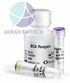 تصویر کیت BCA سنجش کمی پروتئین، محصول پارس طوس، (BCA Protein Quantification Kit) 