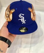 تصویر کلاه کپ برند New Era فیت بک سایز 3/8 7 طرح SOX مستر کوالیتی 