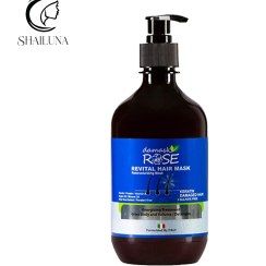 تصویر ماسک موی کراتینه داماسک رُز حجم ۵۰۰ میلی‌لیتر با عطر گل رز 