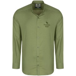 تصویر پیراهن آستین بلند مردانه مدل فلورا سایز M کدM8239 