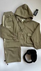 تصویر سویشرت شلوار دورس شنل 