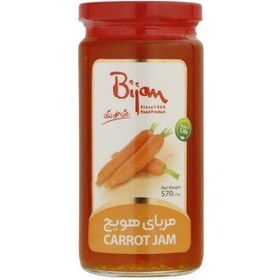تصویر مربا 570 گرم هویج بیژن 