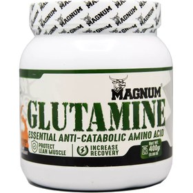 تصویر پودر گلوتامین مگنوم 400 گرم Magnum Glutamine Powder 400 g