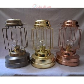 تصویر چراغ اترا برنجی مدل علاءالدین در سه رنگ جذاب Aladdin model brass Atra lamp in three attractive colors