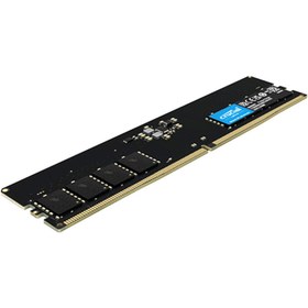 تصویر رم دسکتاپ DDR5 تک کاناله 4800 مگاهرتز CL40 کروشیال مدل UDIMM ظرفیت 32 گیگابایت 