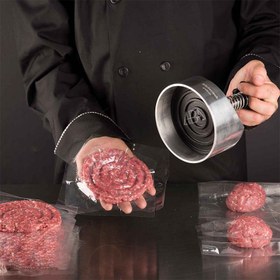 تصویر همبرگر زن فلزی 13 سانتی متری 